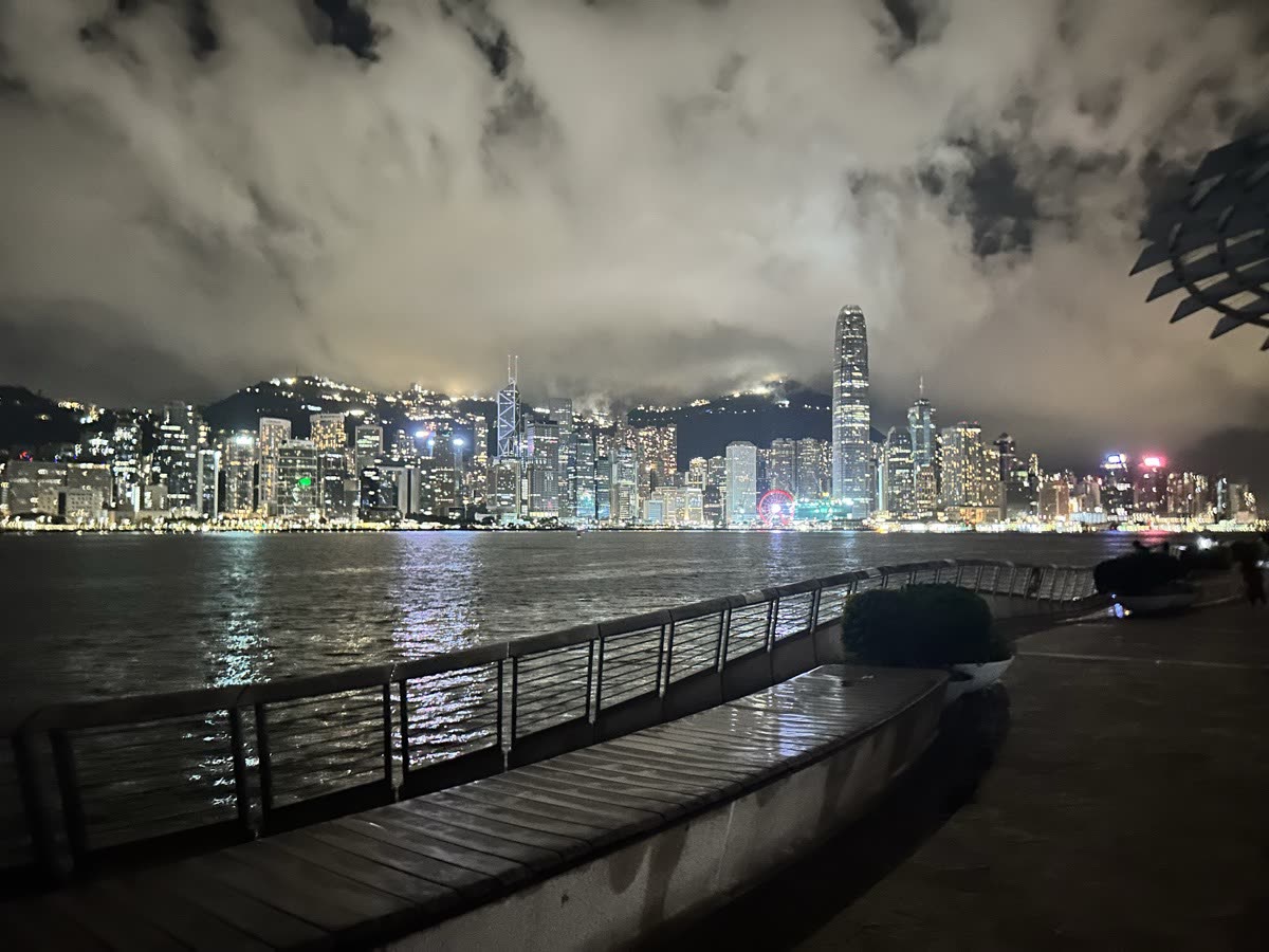 Harbour at night